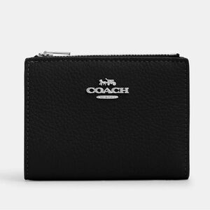 Coach leather bifold wallet